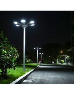 Lampe de rue solaire LED solaire ECO Programmable 100W SOLAR Chip